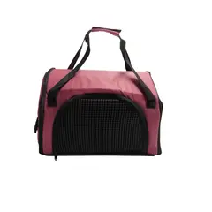 HALLY PET - Morral cargador cabina 41 cm x 27 cm x 24 cm Vinotinto