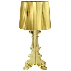 DESIGNER - LAMPARA DE MESA DORADA 1 LUZ ARTELUCE