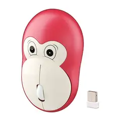 GENERICO - Mouse Con Diseño De Mico Inalámbrico Silencioso 24G