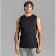 ULTIMATE FITNESS - Ultimate Camiseta Deportiva SM Sport Hombre - Black
