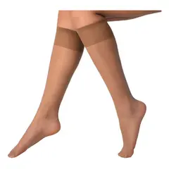 RITCHI - Media Slack Seda Transparente Ajustables Resistentes