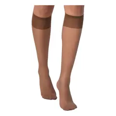 RITCHI - Media Slack Seda Transparente Ajustables Resistentes