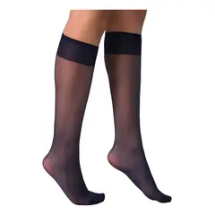 RITCHI - Media Slack Seda Transparente Ajustables Resistentes