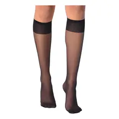 RITCHI - Media Slack Seda Transparente Ajustables Resistentes