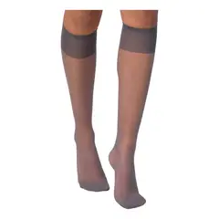 RITCHI - Media Slack Seda Transparente Ajustables Resistentes