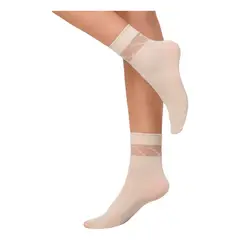 RITCHI - Mini Media Mujer Diseño Escalera Textura Acanalada Elegante y Cómoda