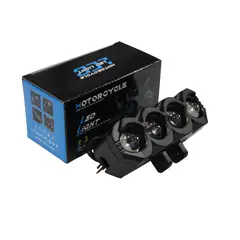 GENERICO - Faro para Moto Antiniebla con Luz LED Alta Potencia