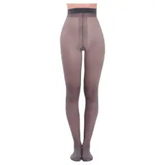 RITCHI - Media Velada Verano Alta Transparencia Brillante Sin Panty para Mujer