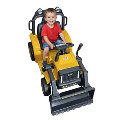 GENERICO - Bulldozer Eléctrico Montable Infantil