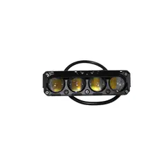 GENERICO - Faro para Moto Antiniebla con Luz LED Alta Potencia 4 FOCOS