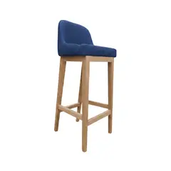 LEGNO COLOMBIA - Silla de Bar Dolce Azul Aciano
