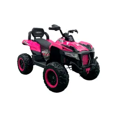 BEBESUNITA - Cuatrimoto Electrica Niño-niña 4x4 Recargable 12v 10 Años