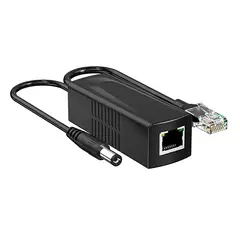 GENERICO - Divisor PoE Activo 48V a 12V con Aislamiento Adaptador de Red