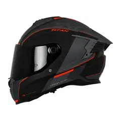 SPARTAN - CASCO HAWK CERTIFICAD ECE2206 DOBLE VISOR TITAN MATE