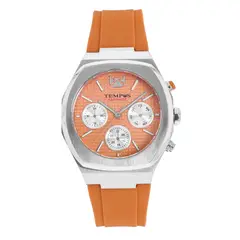 TEMPUS - Reloj Naranja Para Dama SMT-230406-02