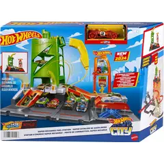 HOT WHEELS - Gasolinera Pista Mattel Super Refill