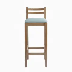 LEGNO COLOMBIA - Silla de Bar Boomerang Acanalada Light Blue