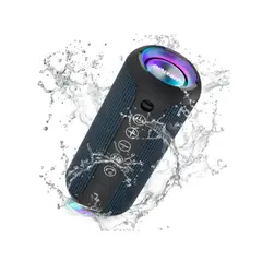 GENERICO - Parlante Ortizan Bluetooth 5.3 Impermeable Color Azul Marino