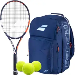 BABOLAT - Raqueta de tenis Boost Drive con bolsa y accesorios