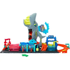 HOT WHEELS - Pista City Mega Rapid Ultra Shark Wash