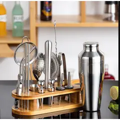 BARTENDING COLOMBIA - KIT BARTENDER COCTELERIA ACERO INOXIDABLE TOP 24 PZS