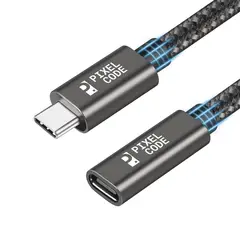 PIXEL CODE - Cable Extensión USB C 2m 60W 4K 10Gbps
