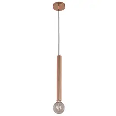 DESIGNER - LAMPARA COLGANTE COBRE 1 LUZ IKELITE VINTAGE