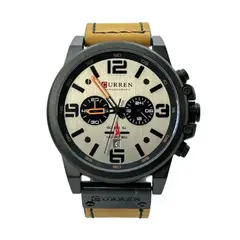 CURREN - Reloj 8314 Cronógrafo En Cuero Marron Para Hombre