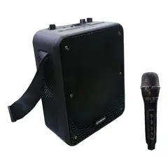 SONIVOX - Parlante Recargable Portatil Vs-ss801 30w con Microfono Negro