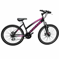 SFORZO - Bicicleta Dama Rin 26 18 Cambios Disco Suspensión