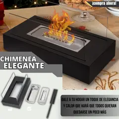 GENERAL - Mini Chimenea de Mesa Decorativa Elegante
