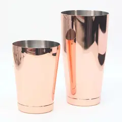 BARTENDING COLOMBIA - Coctelera De Lujo Boston Cobre