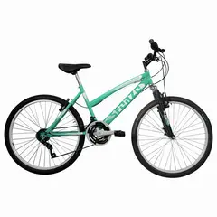 SFORZO - Bicicleta Dama Rin 26 18 Cambios Disco Suspensión