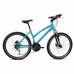 SFORZO - Bicicleta Dama Rin 26 18 Cambios Disco Suspensión