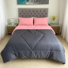 HOGARETO - Edredón Doble Faz Cama Doble 140x190cm