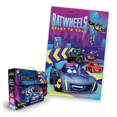 RONDA - Rompecabezas Juego de Mesa Infantil Batwheels x 50 Pzas