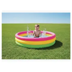 INTEX - Piscina Inflable Redonda 57412 De 114cm X 25cm 131l