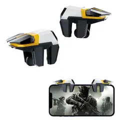 GENERICO - Gatillos Para Celular 6 Dedos Ultrasensibles Pubg Cod