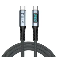PIXEL CODE - Cable USB 4 Tipo C 240W 8K 40Gbps Thunderbolt Carga Rápida