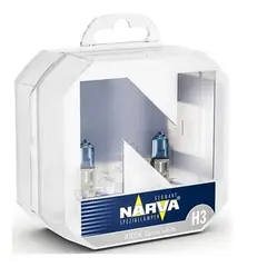 NARVA - Kit Luces H3 Color Xenon 100% Originales Paquete X 2