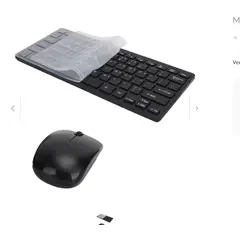 GENERICO - Mini Combo Teclado Y Mouse Inalámbrico