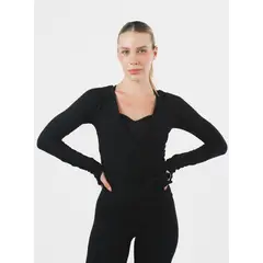 NO RULES - Buzo Strive Twist Top Bubble Negro