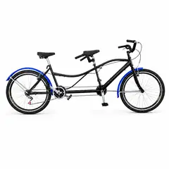 SFORZO - Bicicleta Doble Rin 26 Tandem Monoplato