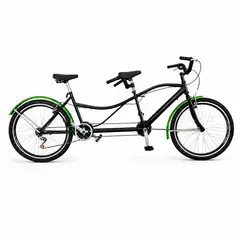 SFORZO - Bicicleta Doble Rin 26 Tandem Monoplato