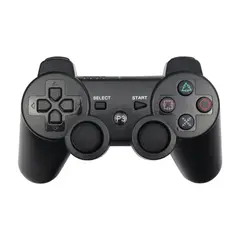 JALTECH - Control compatible con Play 3 Negro inalámbrico