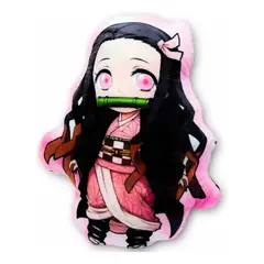 GENERICO - Cojin De Nezuko Chiquita - Cojin Decorativo Chiquito Blanco Antifluido