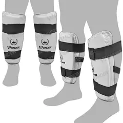 WONDER SPORT - PROTECTOR PARA PIERNAS CANILLERAS ESPINILLERAS PARA TAEKWONDO TALLA L