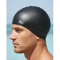 WONDER SPORT - GORRO DE NATACION PISCINA EN SILICONA COLOR GRIS