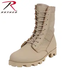 ROCKET - Botas clásicas militares DESERT Rothco 5909 suela "Panamá" bota de 8".
