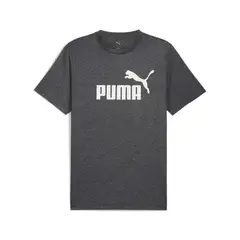 PUMA - Camisa Deportiva Ess No.1 Logo Heather Gris Para Hombre